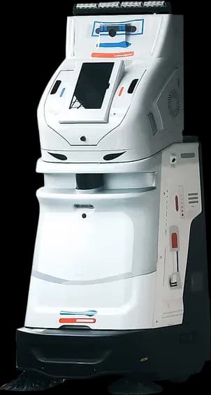 Harry, the Simpple Orion sweeping and patrol robot
